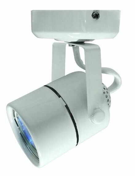 фото Подсветка/светильник трековый, спот ЭРА OL4 GU10 WH декоративная подсветка, накладная, белый, 60*95*120