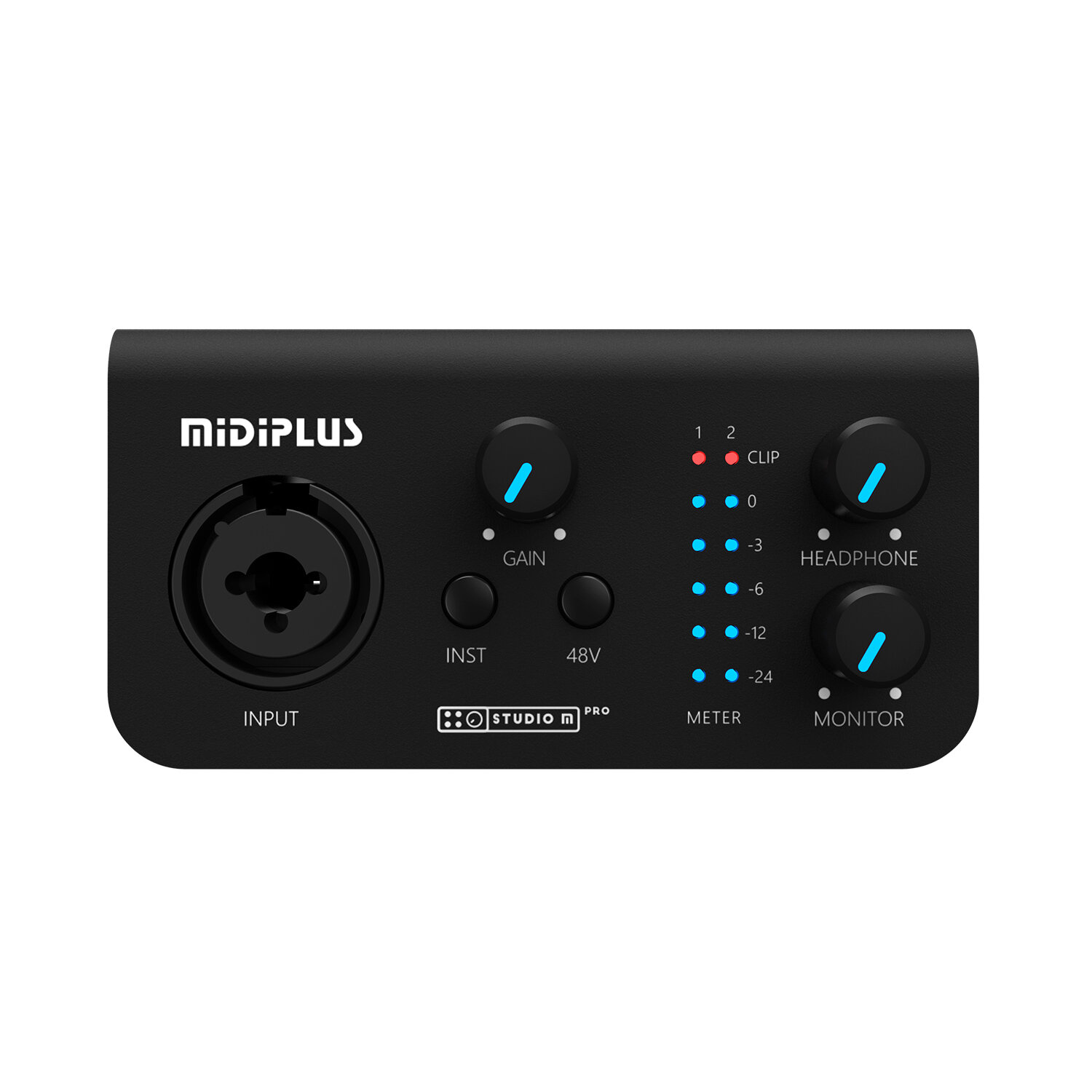 Аудиоинтерфейс USB Midiplus Studio M pro OTG
