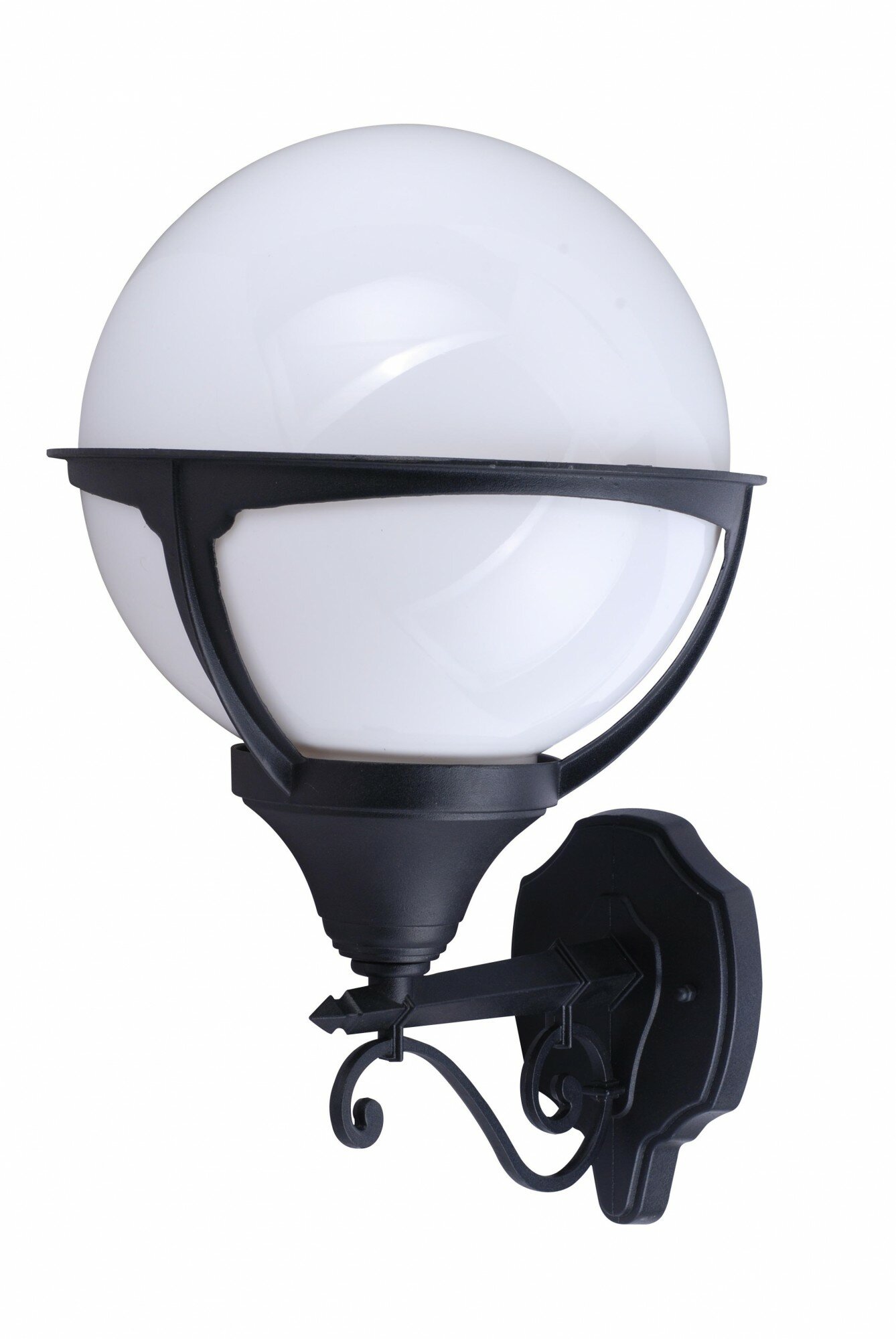 Уличный настенный светильник A1491AL-1BK Arte Lamp MONACO