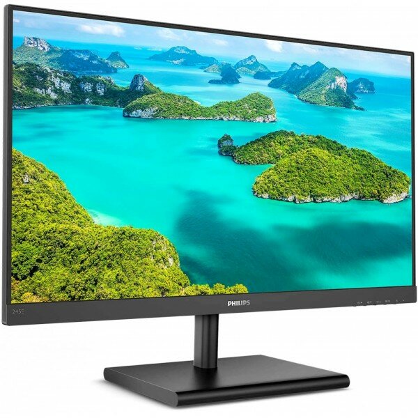  23.8 PHILIPS 245E1S/00 Black (IPS, 2560x1440, 4 ms, 178/178, 250 cd/m, Mega DCR, +HDMI 1.4, +DisplayPort 1.2)