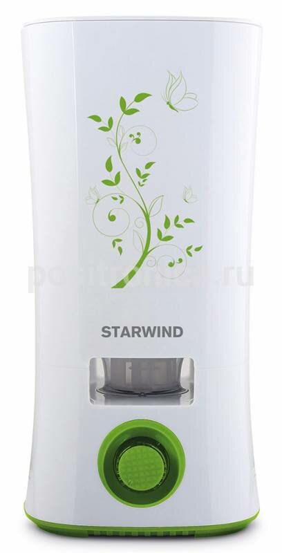 Увлажнитель воздуха Starwind SHC4210 белый/зеленый