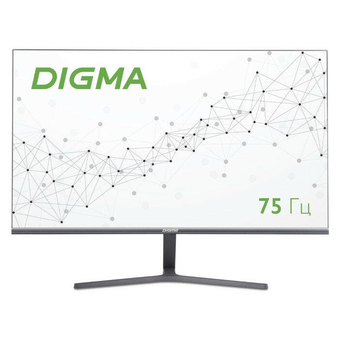 DIGMA Монитор Digma DM-MONB2704, 27", IPS, 1920x1080, 75 Гц, 5 мс, HDMI, DP, серый