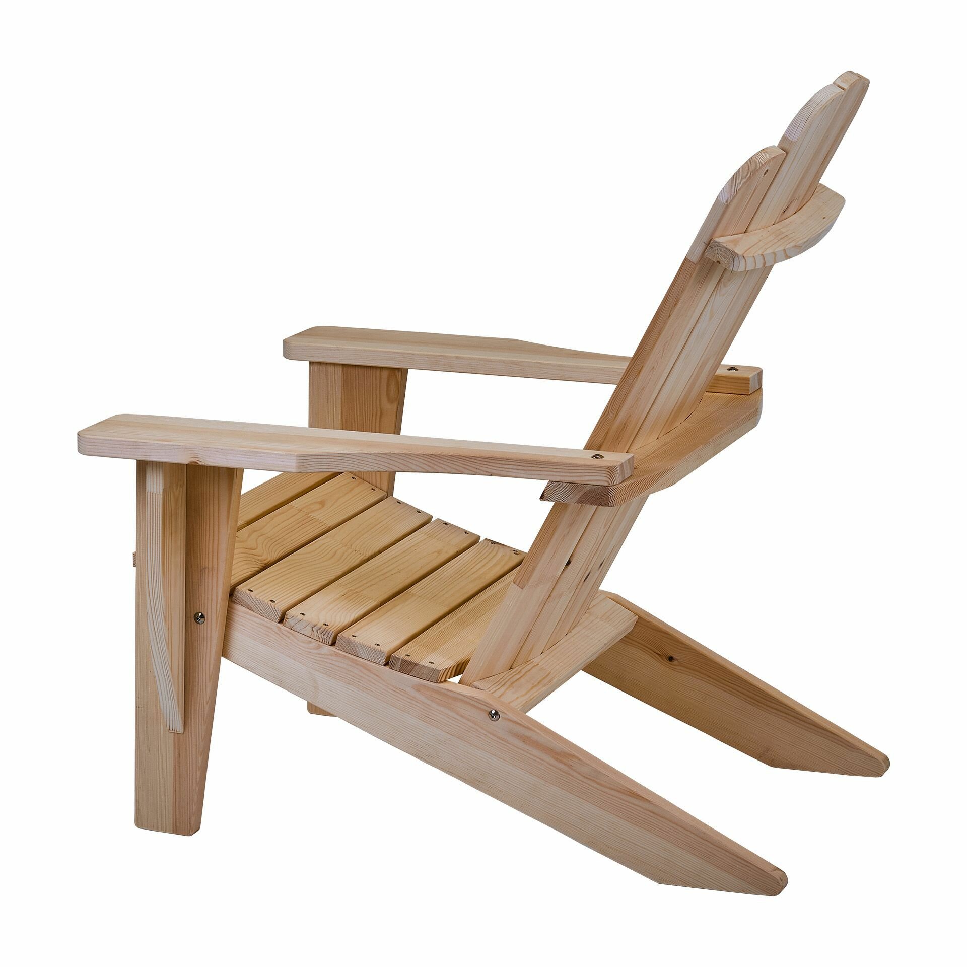 Кресло садовое ройял адирондак, деревянное - фотография № 9