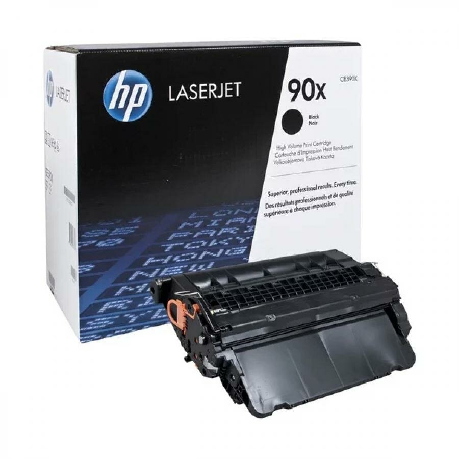 Картридж HP CE390X для HP LJ M4555, черный