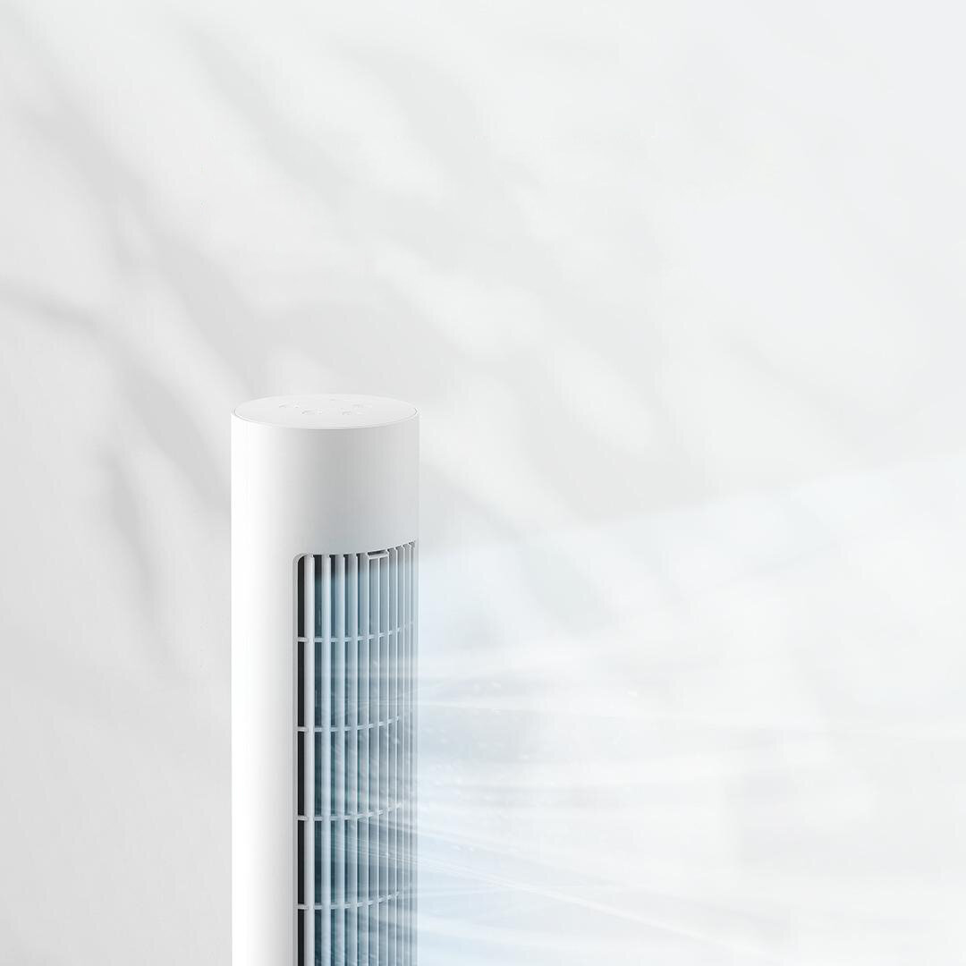 Умный колонный вентилятор Xiaomi Mijia Bladeless Tower Fan (BPTS01DM) - фото №5