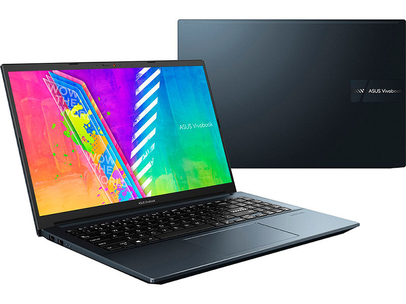 Ноутбук ASUS Vivobook Pro 15 Q1 OLED K3500PH-L1289 90NB0UV2-M002M0 (Intel Core i5-11300H 3.1GHz/16384Mb/512Gb SSD/nVidia GeForce GTX 1650 MAX Q 4096Mb/Wi-Fi/Cam/15.6/1920x1080/No OS)