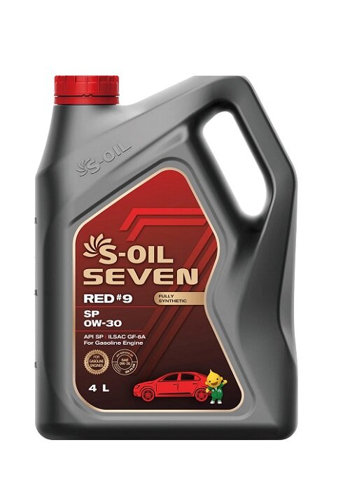 Моторное масло S-OIL SEVEN 0W-30 Синтетическое 4 л