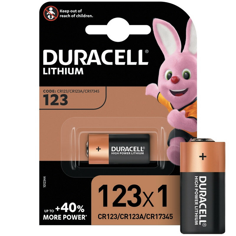 Батарейка Duracell CR123 75058646 376875