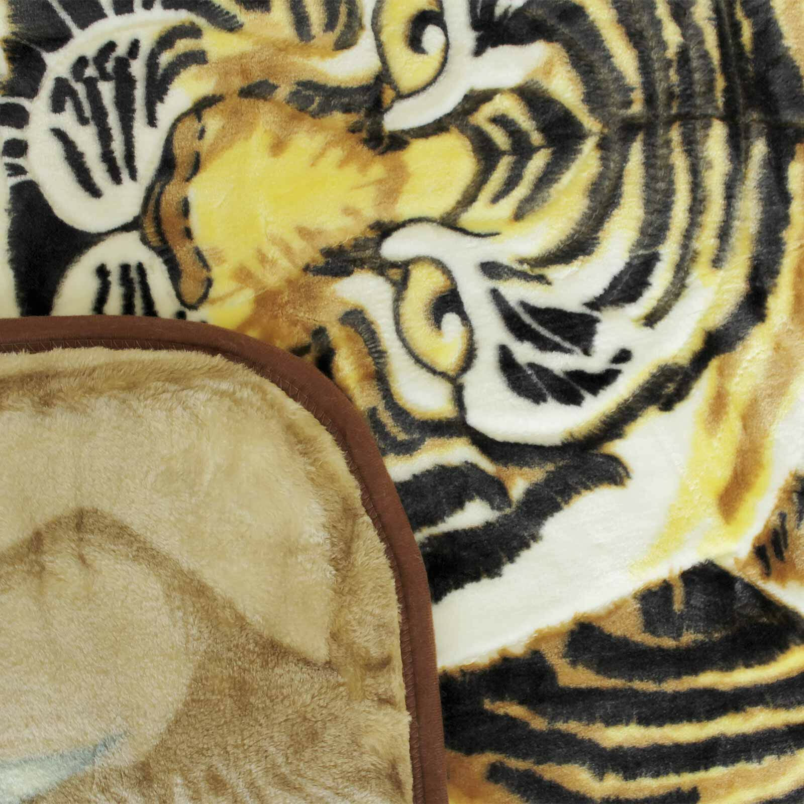 Пледы и покрывала Smoon Плед стриженый "Тигр" 200x240 евро Смун - фотография № 3