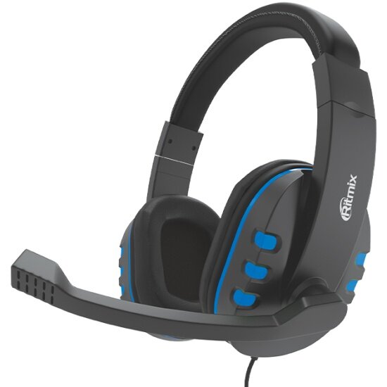 Гарнитура Ritmix RH-555M Gaming Blue (80001151)