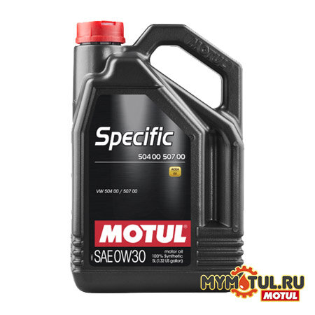 MOTUL Specific 504.00-507.00 0W30 5л