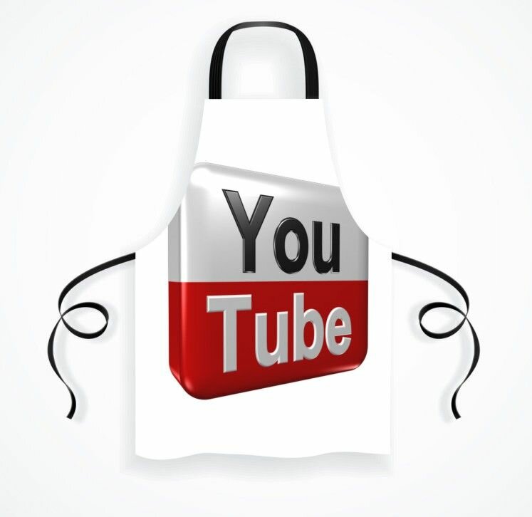 Фартук YouTube/ Ютуб №6