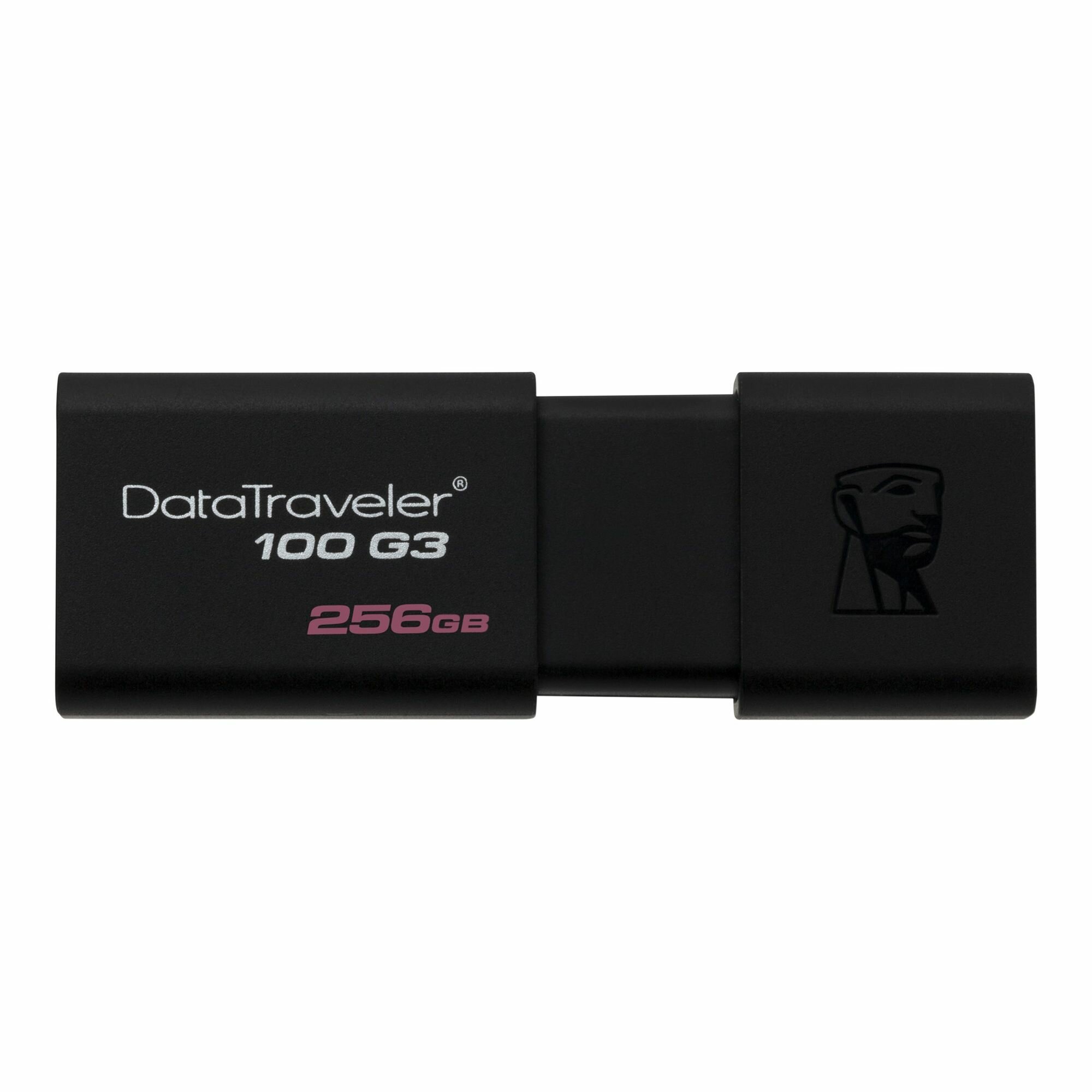 Флешка Kingston 256Gb DataTraveler 100 G3 (DT100G3/256GB) USB3.0 черный