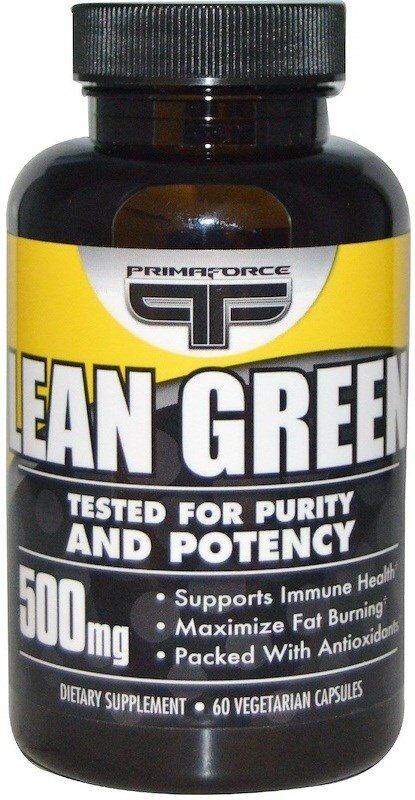 Primaforce Lean Green 500mg (60капс)