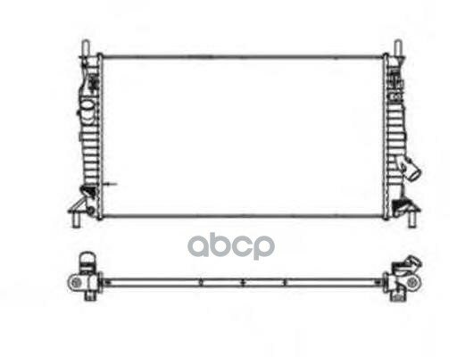 Радиаторы Системы Охлаждения Двигателей Внутреннего Сгорания Nsin0011317118 53403 53403 NRF арт. 53403