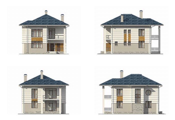 Проект дома Plans-60-04 (177 кв.м, газобетон 400 мм) - фотография № 3