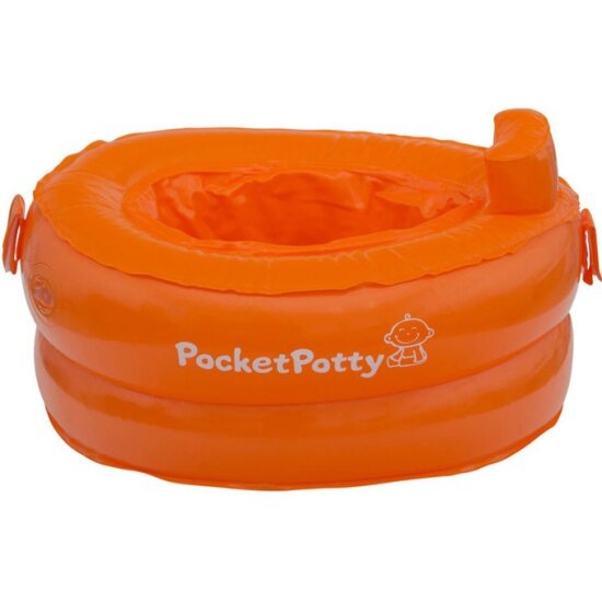 Горшок надувной дорожный Roxy-kids PocketPotty со сменными пакетами, PP-3102R