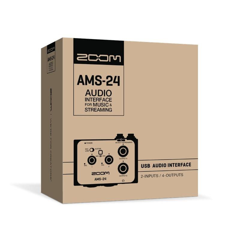 Аудиоинтерфейс Zoom AMS-24