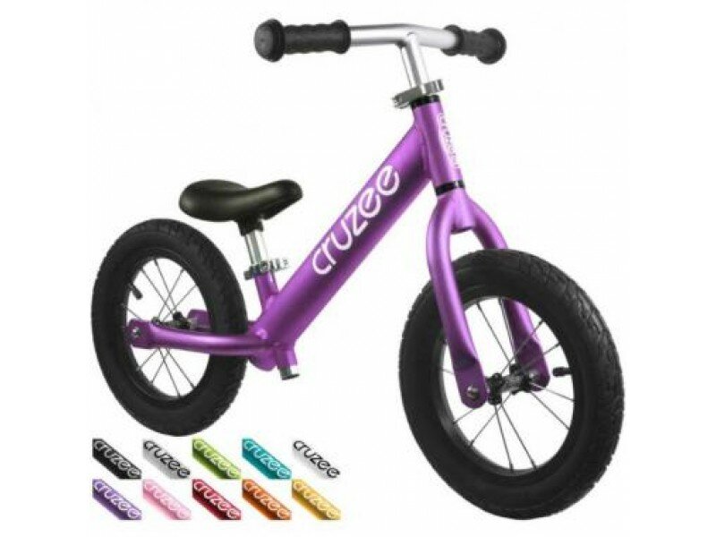 Cruzee UltraLite Air 12''  Balance Bike (Purple)