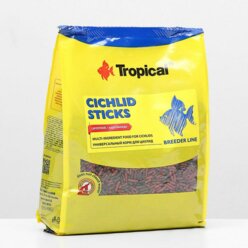 Tropical Корм для цихлид Cichlid Sticks в виде плавающих палочек, 1 кг