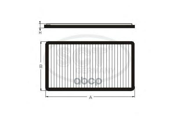 Фильтр Салонный 1116 20 SCT арт. SA1116