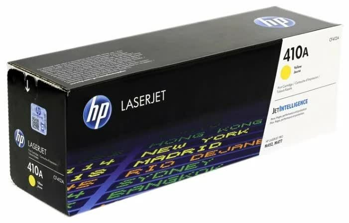 Картридж HP CF412A желтый HP 410A для LaserJet M452/477 Yellow 2,3K