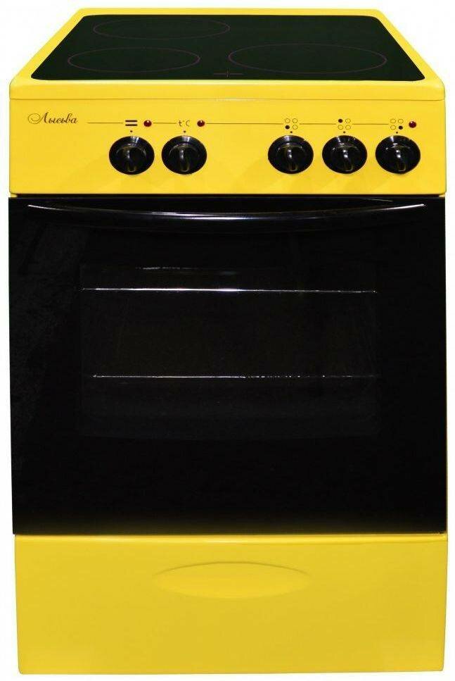 Плита электрическая Лысьва EF3001MK00 желтый