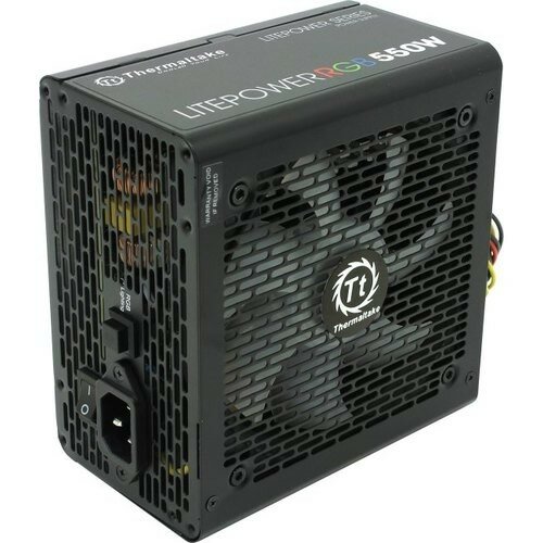 Thermaltake   Litepower RGB 550W PS-LTP-0550NHSANE-1 <550W, 20+4+4+4 pin, 2x 6+2 pin, 5xSATA, 4xMolex, FDD, 12 , 