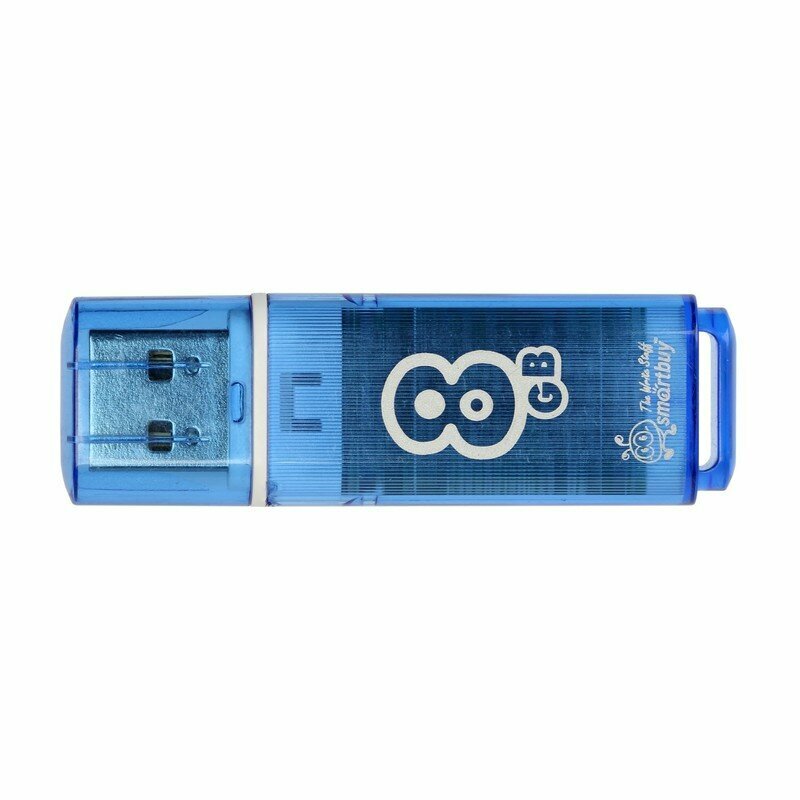 USB Flash Drive 8Gb - Smartbuy Glossy Blue SB8GBGS-B