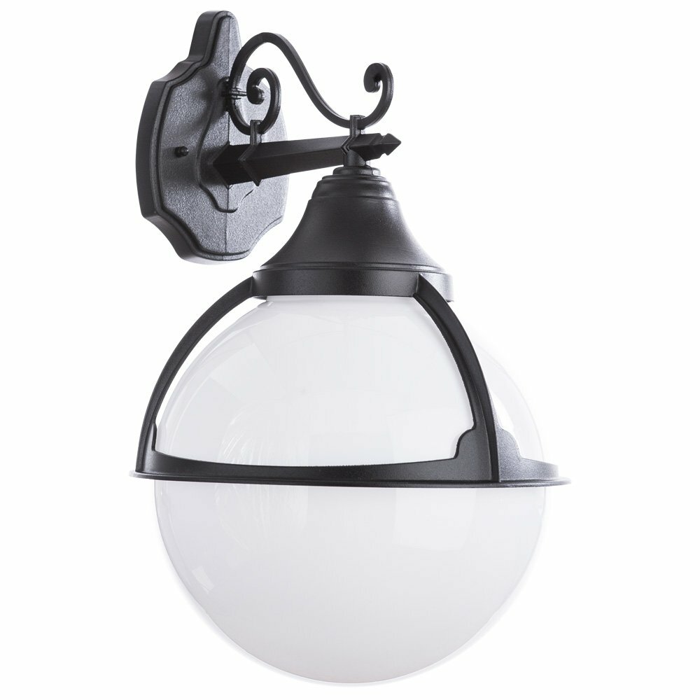 Arte Lamp Уличный настенный светильник Monaco A1492AL-1BK E27