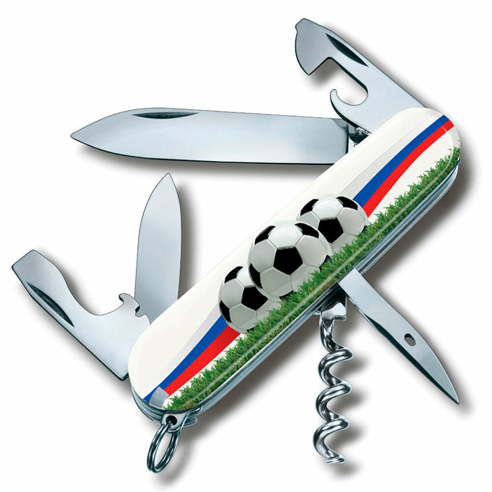 Нож Victorinox Spartan Футбольное поле 91 мм 12 функций 1.3603 SOCCER II