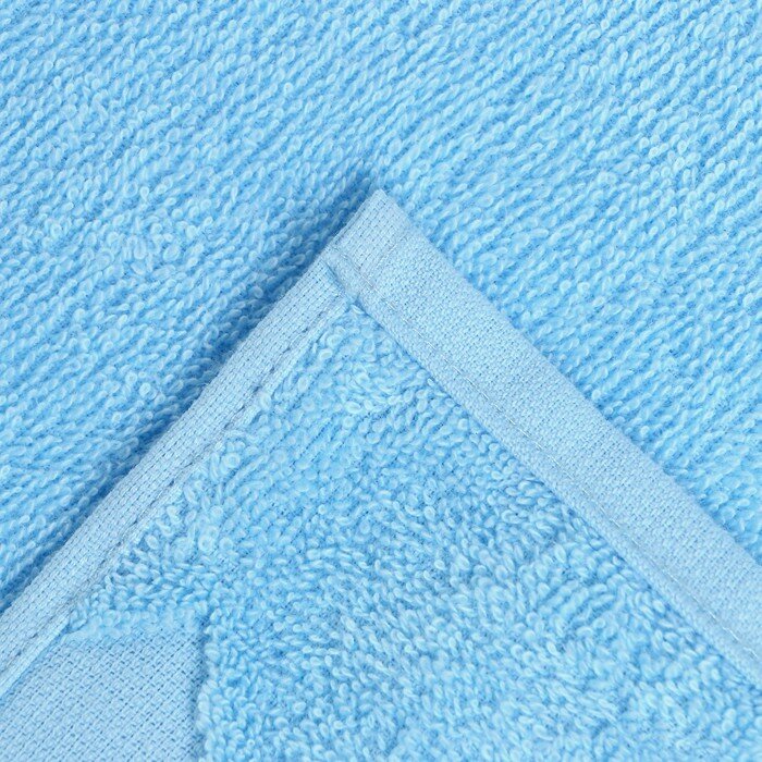 Полотенце махровое Baldric 50Х90см, цвет голубой, 360г/м2, 100% хлопок - фотография № 4