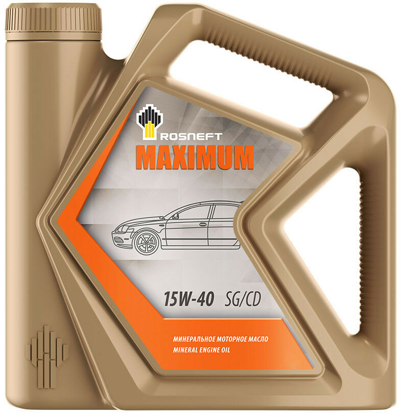 Rosneft Maximum 15W-40, 4л.