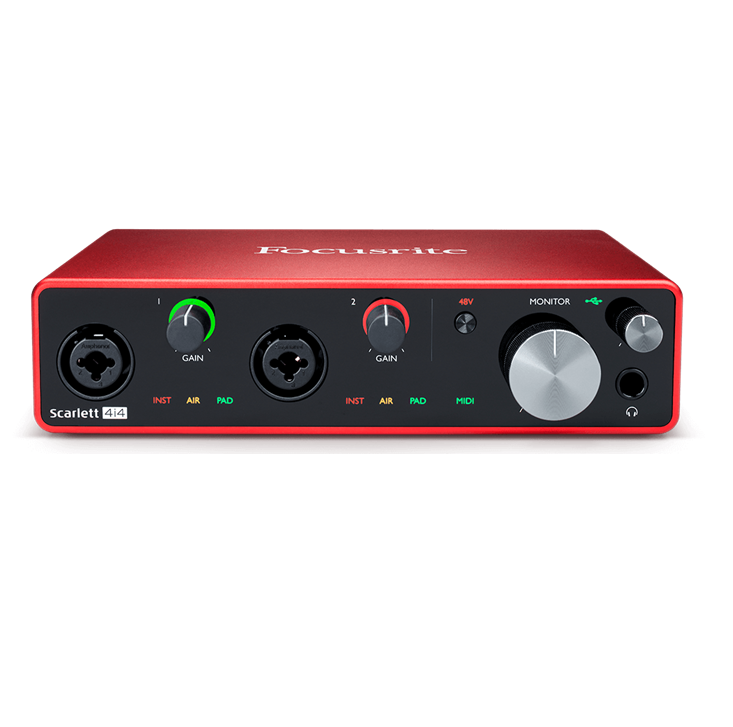 Focusrite Scarlett 4i4 3rd Gen Звуковые карты USB