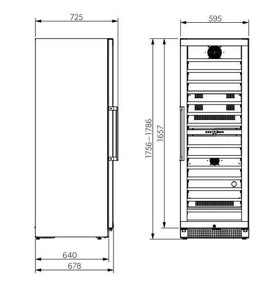 Винный шкаф Dometic C154F Classic - фотография № 7