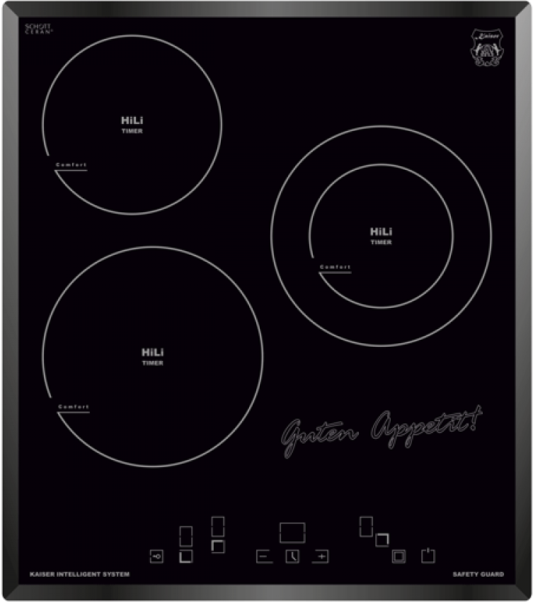 Электрическая варочная панель KAISER KCT 4745 F, чёрный