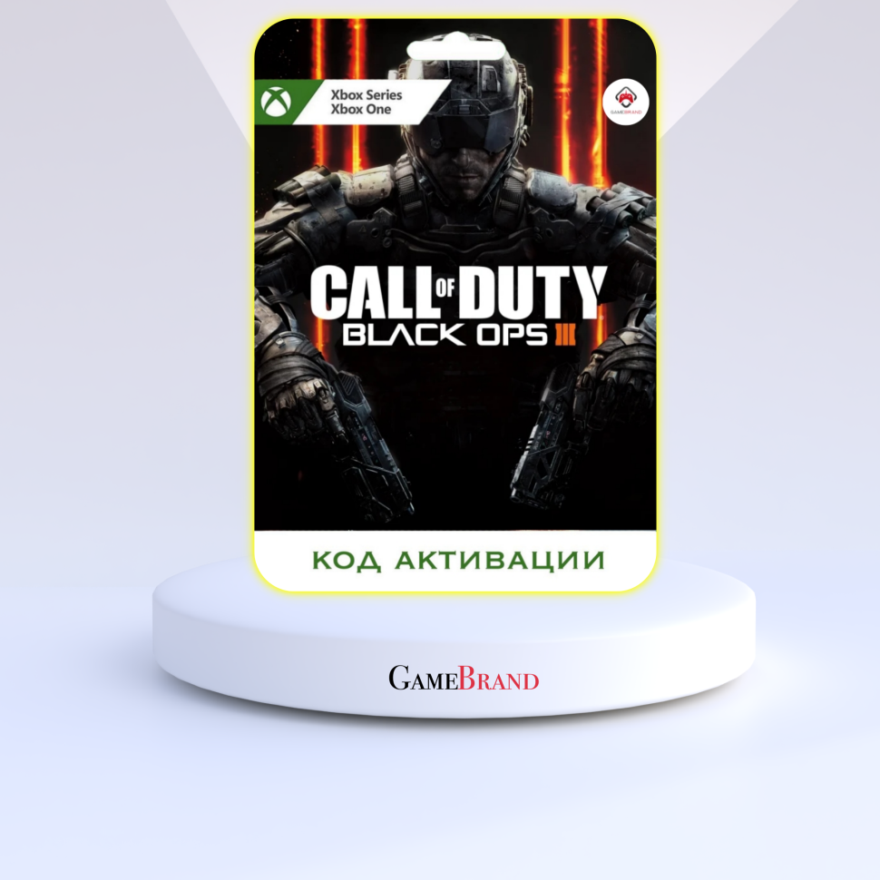 Xbox Игра Call of Duty Black Ops 3 Xbox (Цифровая версия регион активации - Аргентина)