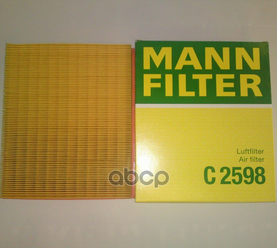   Mann C 2598 MANN-FILTER . C 2598