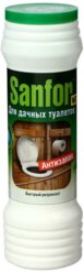 Sanfor Средство дезодорирующее для дачных туалетов "Sanfor" Антизапах, 400 г