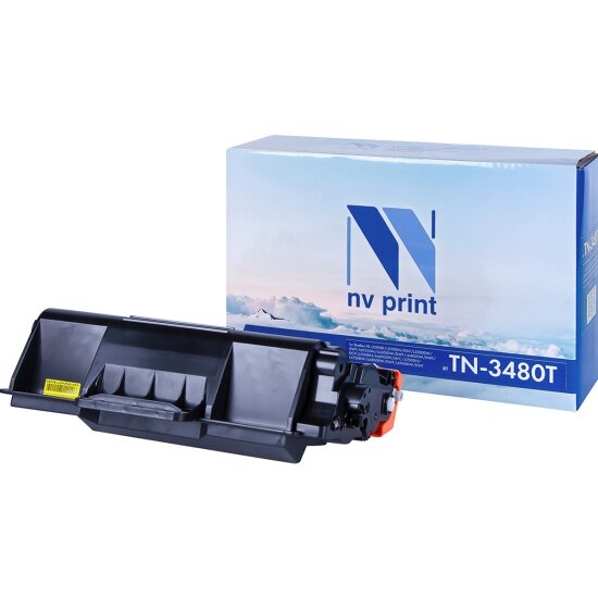 Тонер-картридж NV PRINT TN-3480T для Brother HL-L5000D/L5100DN/L5200DW/L6250DN/L6300DW/L6400DW/DCP-L5500DN/L6600DW/MFC-L5700DN/L5750DW/L6800DW (8000k)