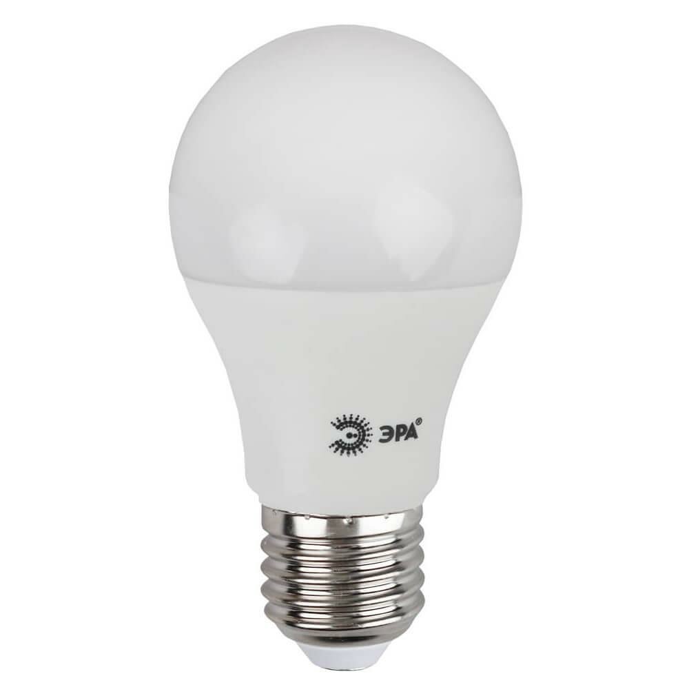 ЭРА Лампа светодиодная ЭРА E27 15W 6000K матовая LED A60-15W-860-E27 Б0031396