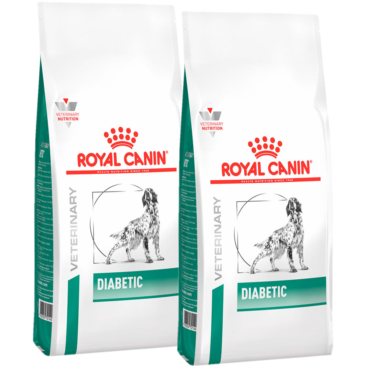 ROYAL CANIN DIABETIC для взрослых собак при сахарном диабете (12 + 12 кг)