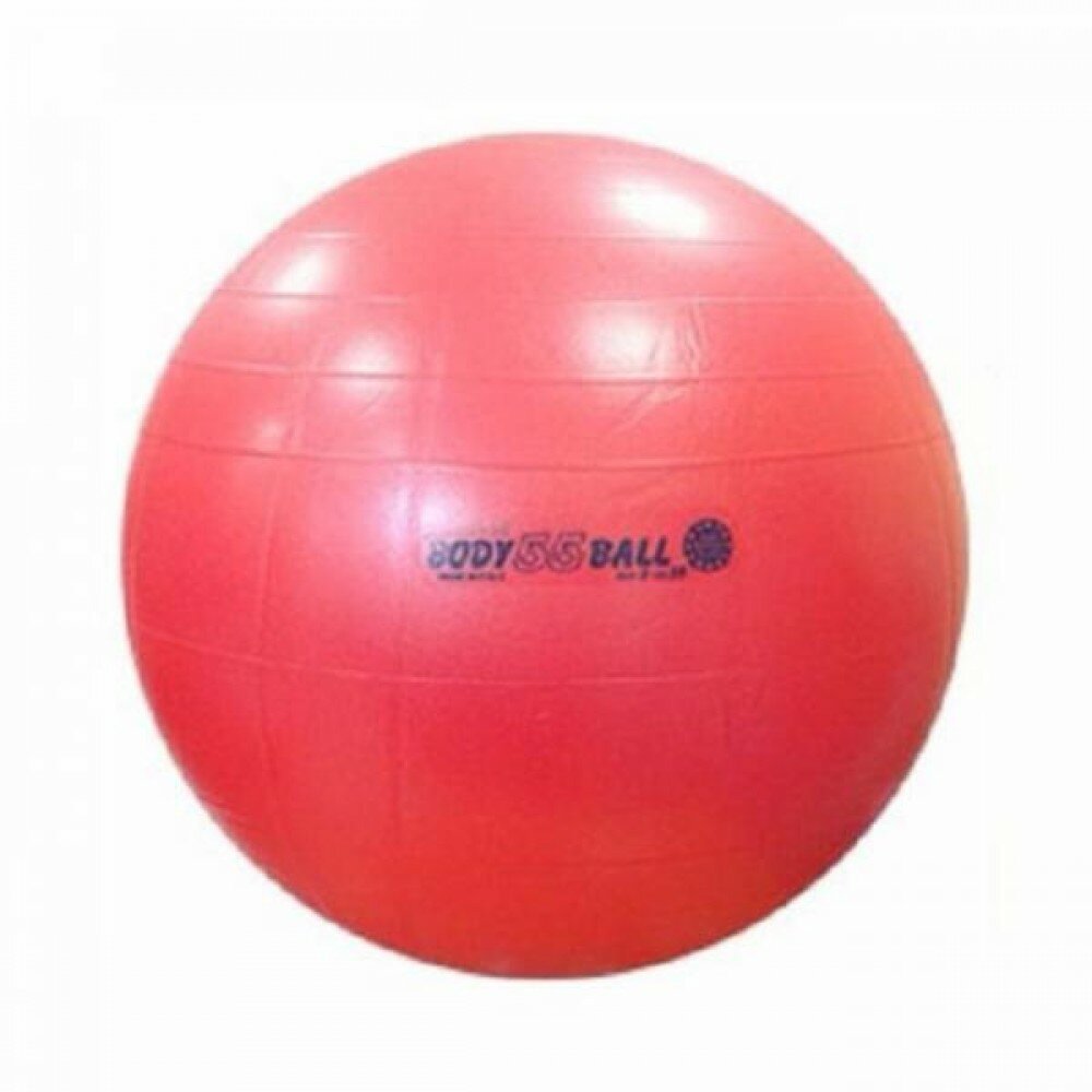Гимнастический мяч 55 см ORTO Body Ball с BRQ красный