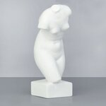 Мастерская Экорше Гипсовая фигура. Торс Афродиты (Венеры), 18 х 18 х 42 см - изображение