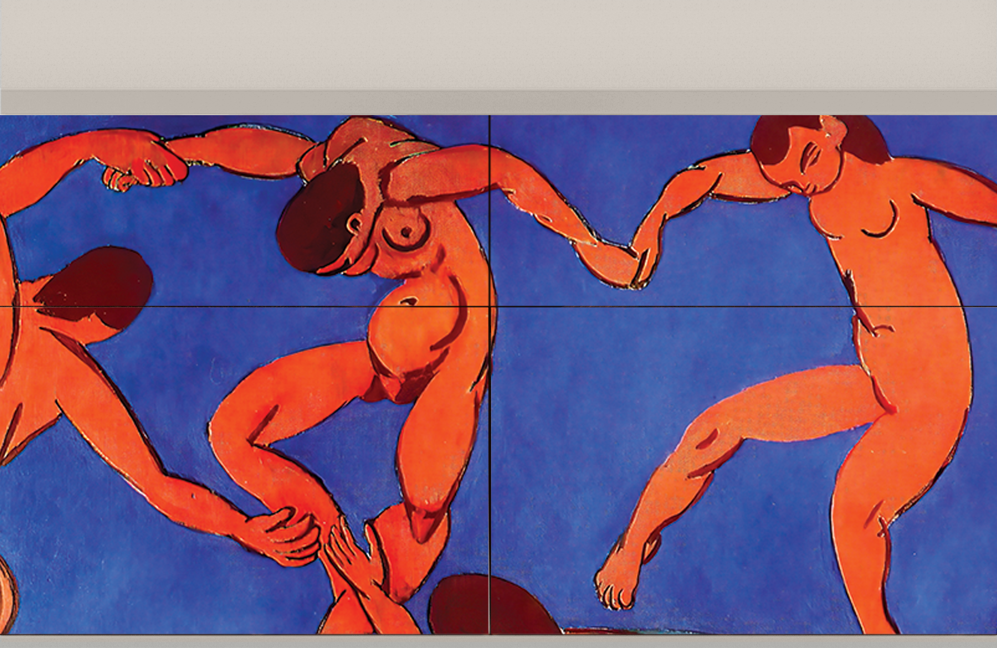 Комод - STORYZ - BS4 The Dance by Henri Matisse , 115 x 85 x 48 см, Сатин - фотография № 5
