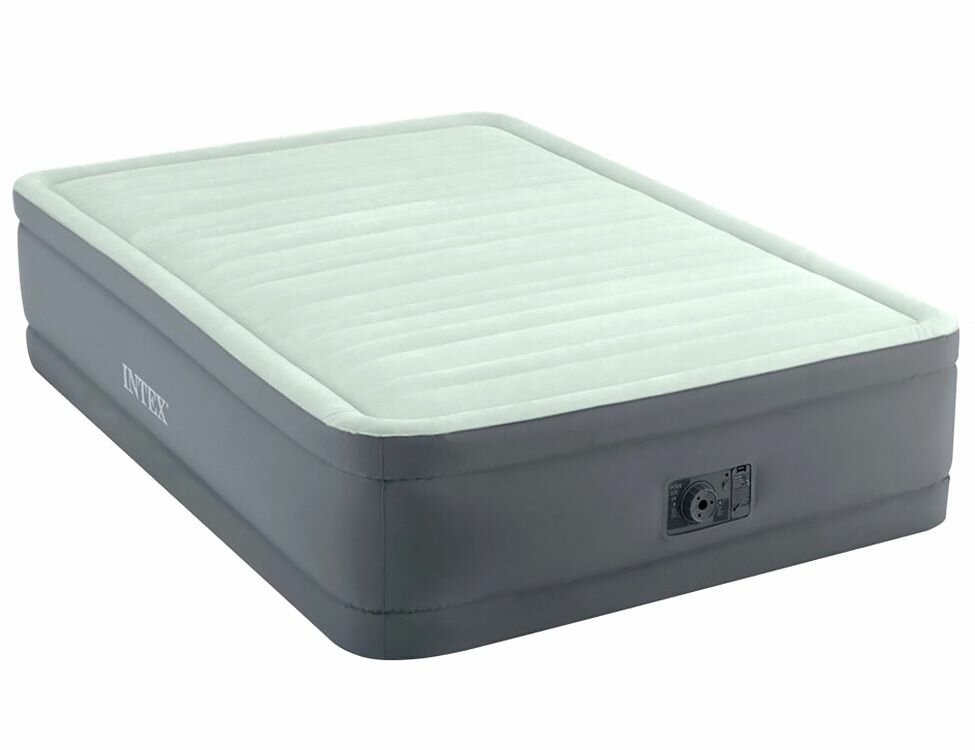 Полуторная кровать Intex Premaire Elevated Airbed (Full), 137х191х46 см, со встроенным насосом 220V, 64904