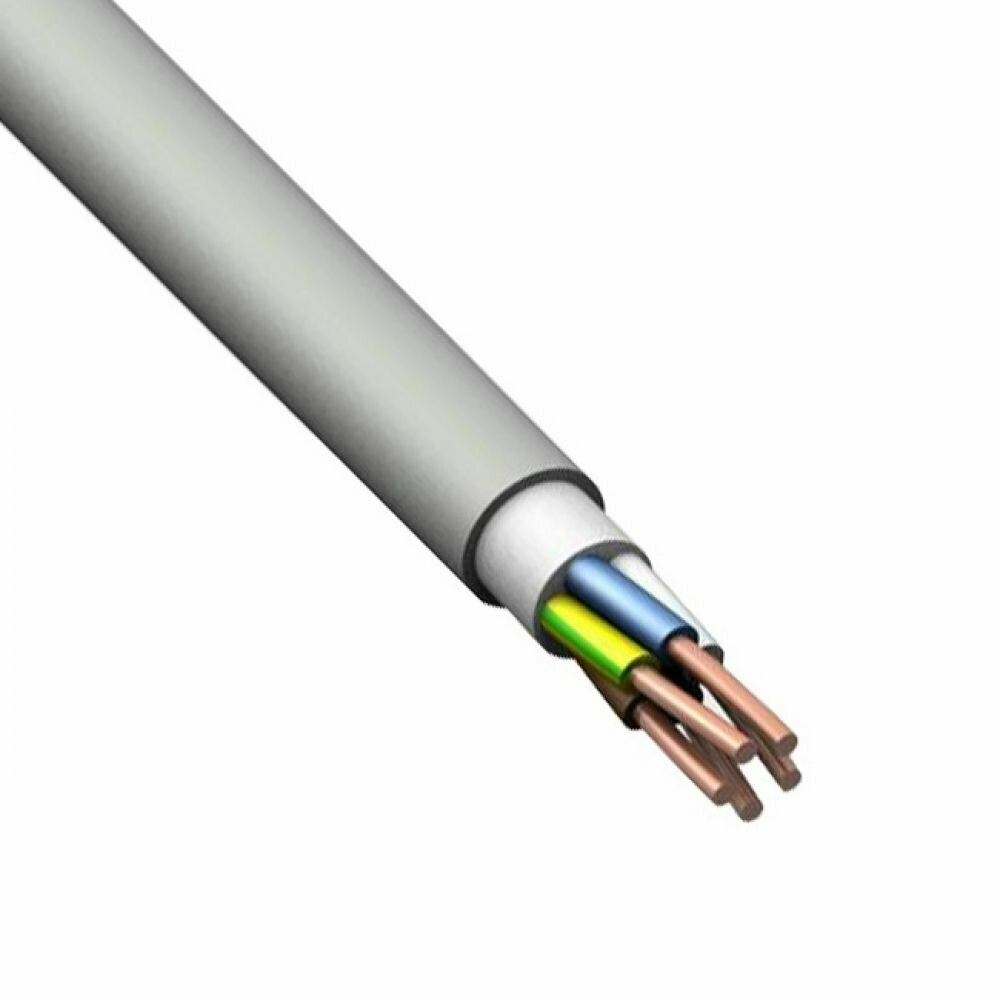 Кабель силовой NYM 5х1,5 мм2, медь, VDE, 1 метр - фотография № 2