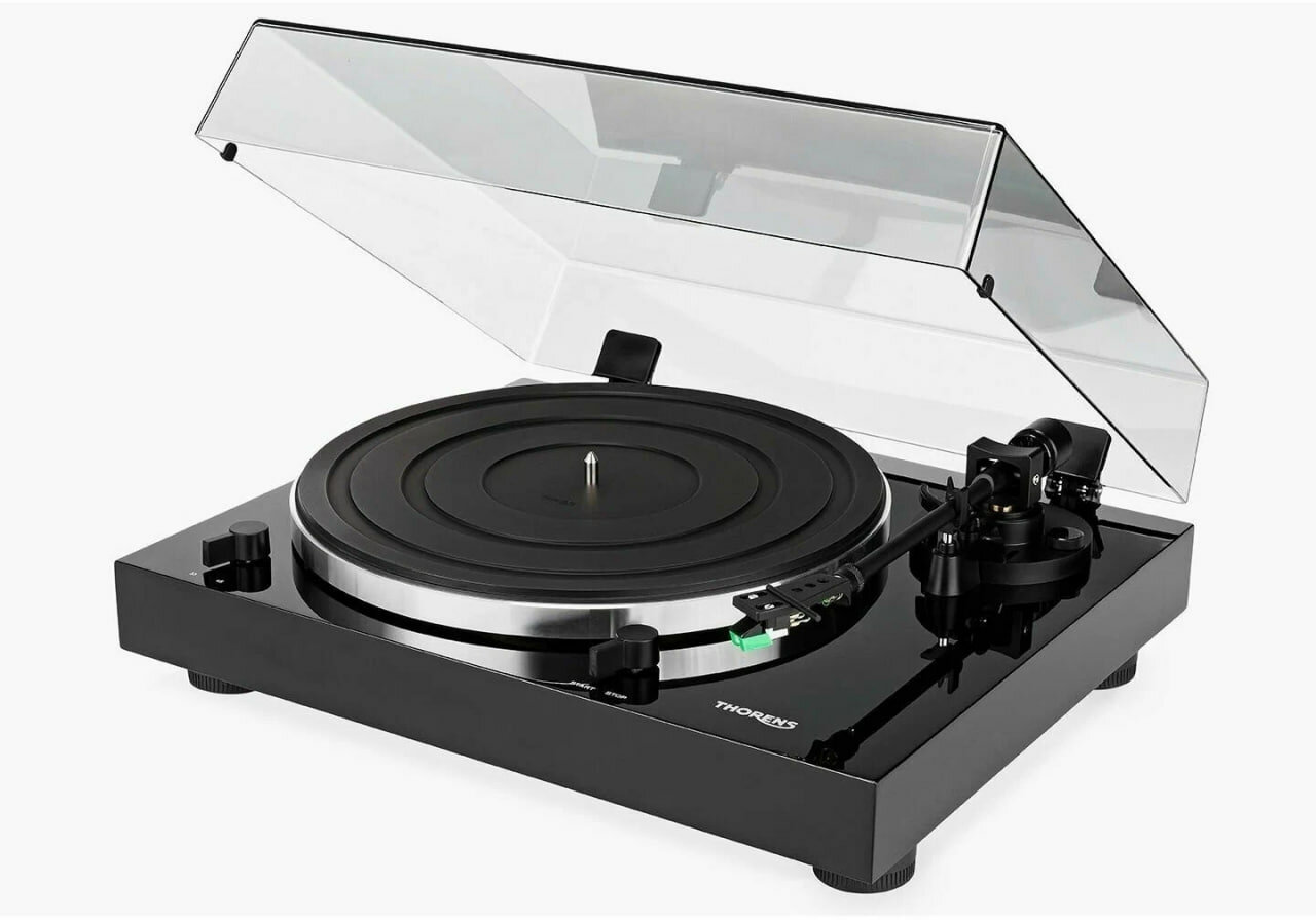 Виниловый проигрыватель Thorens TD 202 High Gloss Black