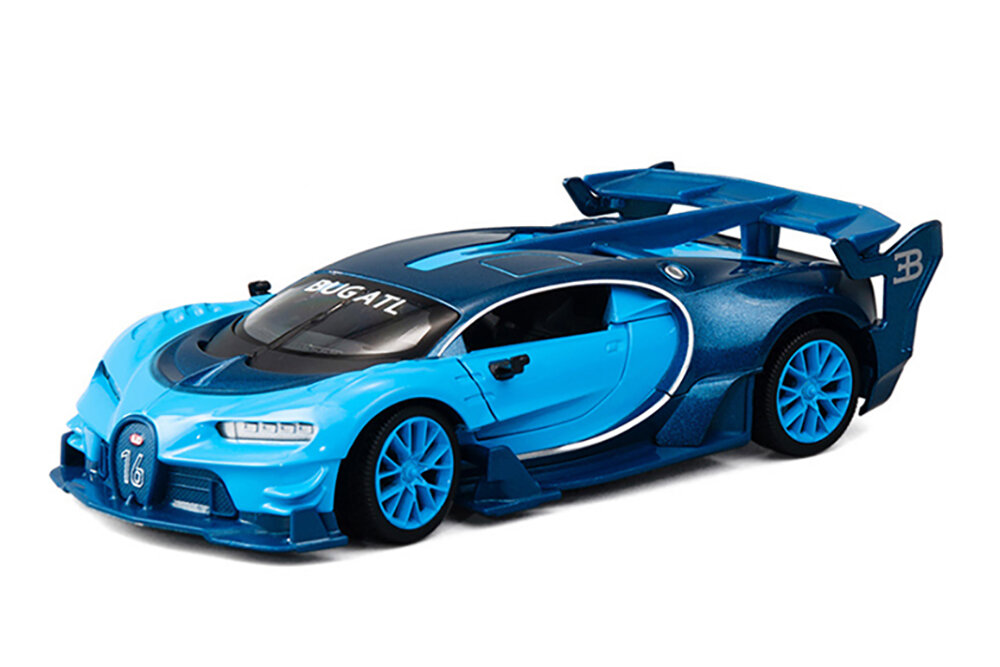 BUGATTI VISION GT 2020 BLUE - фотография № 1