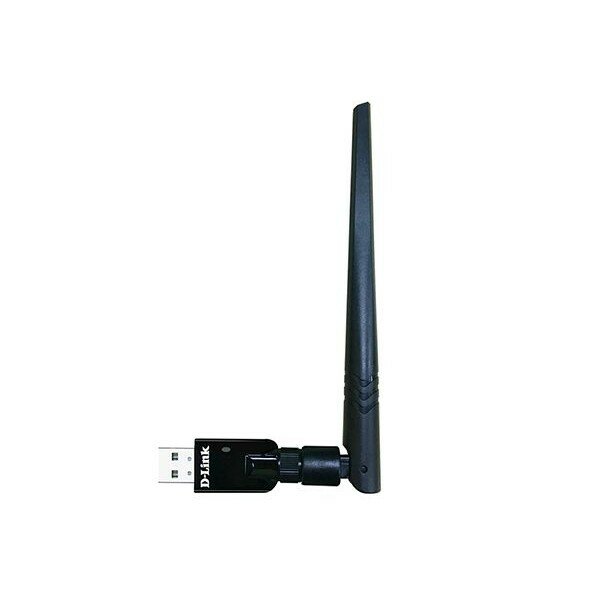 D-Link DWA-172 RU B1A Беспроводной двухдиапазонный USB-адаптер AC600 с поддержкой MU-MIMO и съемной антенной